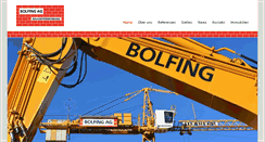 Desktop Screenshot of bolfing-ag.ch